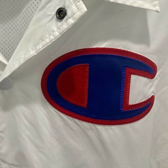 Champion Men Coaches Jacket Big C V5089 549973 / M NEW - Picture 5 of 8